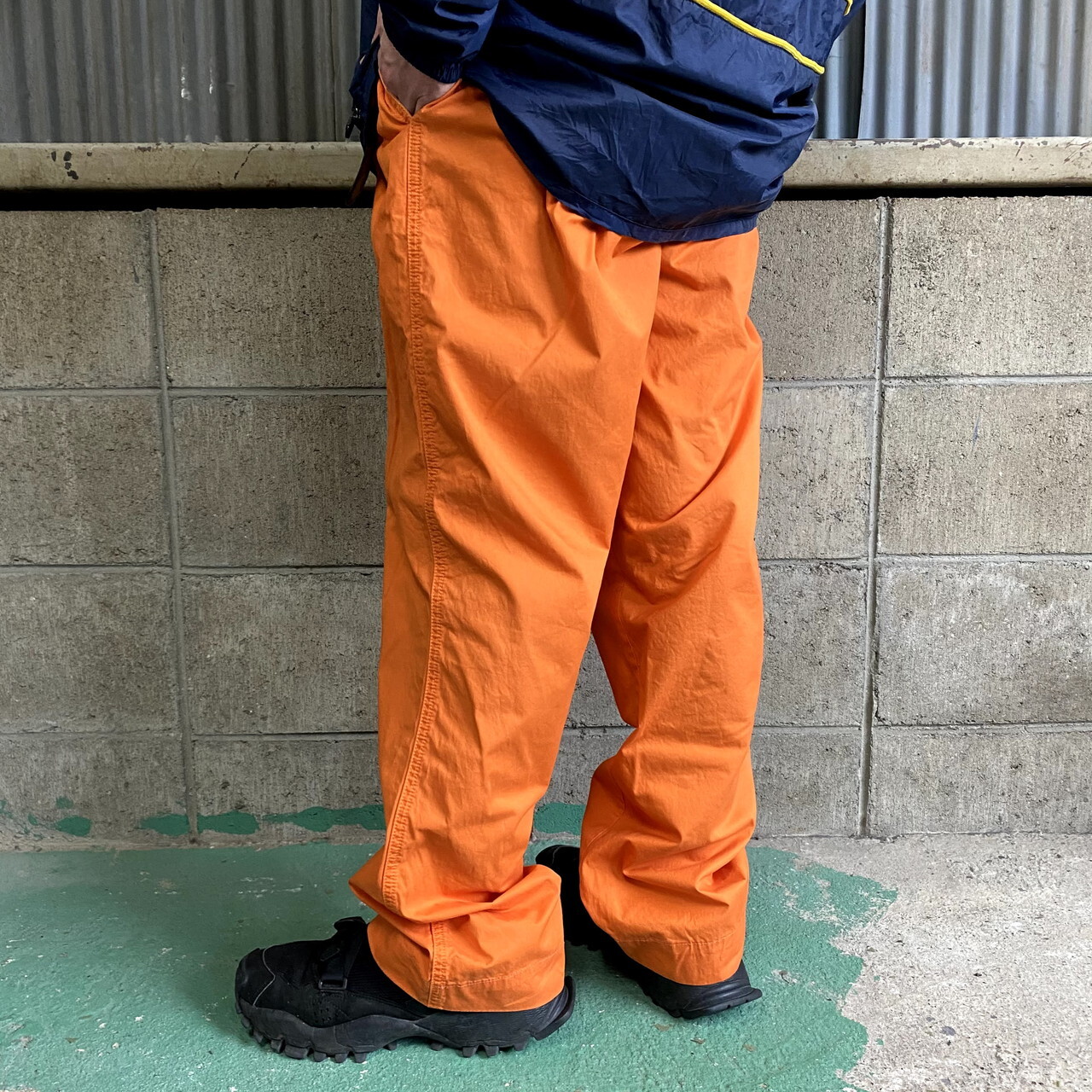 グッドカラー Polo Ralph Lauren ラルフローレン ストレート テーパード チノパンツ メンズw38 古着 カラーパンツ オレンジ ロングパンツ Cave 古着屋 公式 古着通販サイト