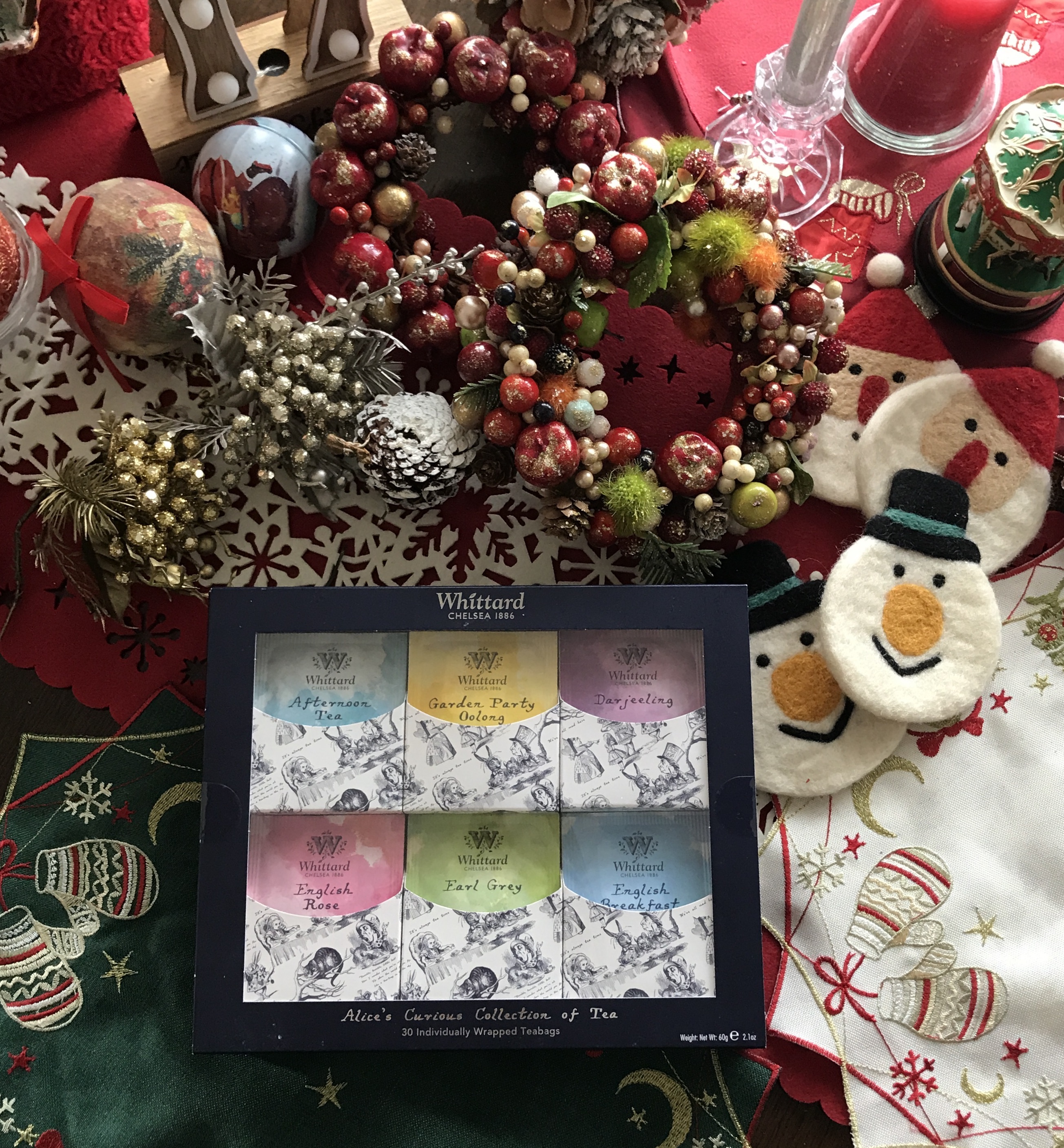 不思議の国のアリス アソート紅茶 Whittard ウィッタード セット Tea Selection Alice Merry Unbirthday