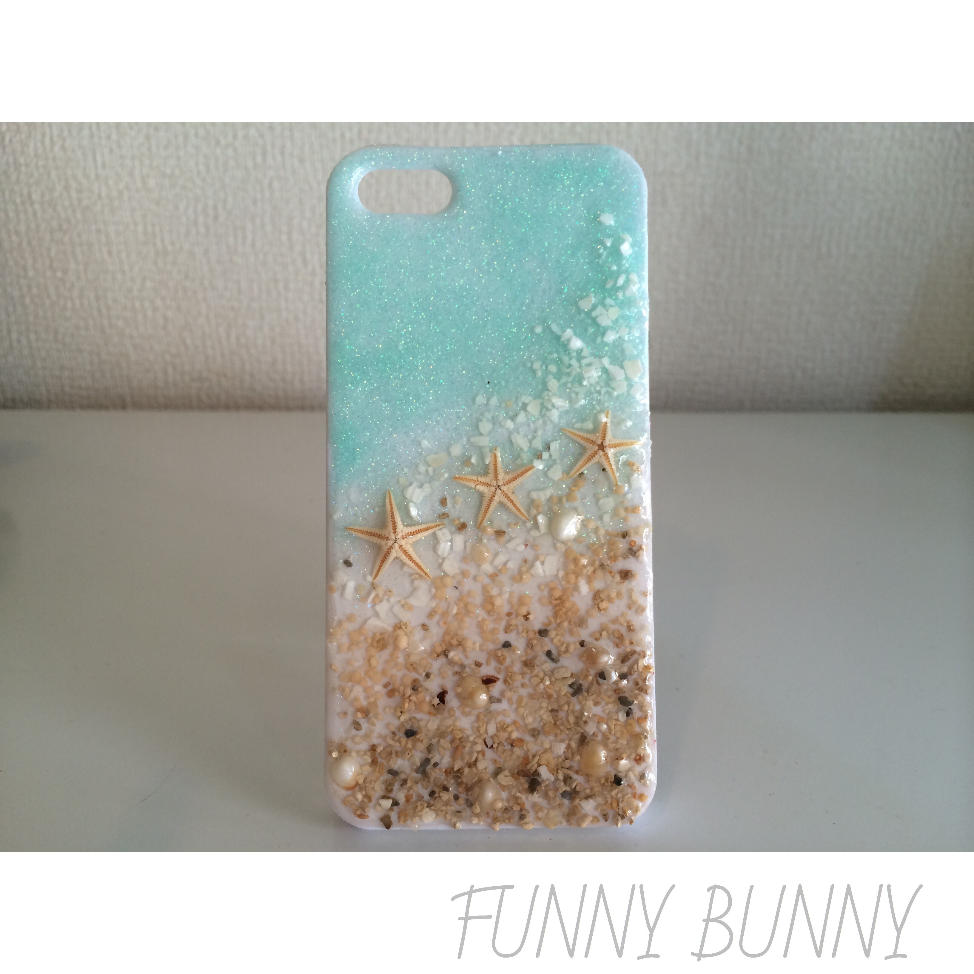 海をイメージしたiphoneケース Funny Bunny