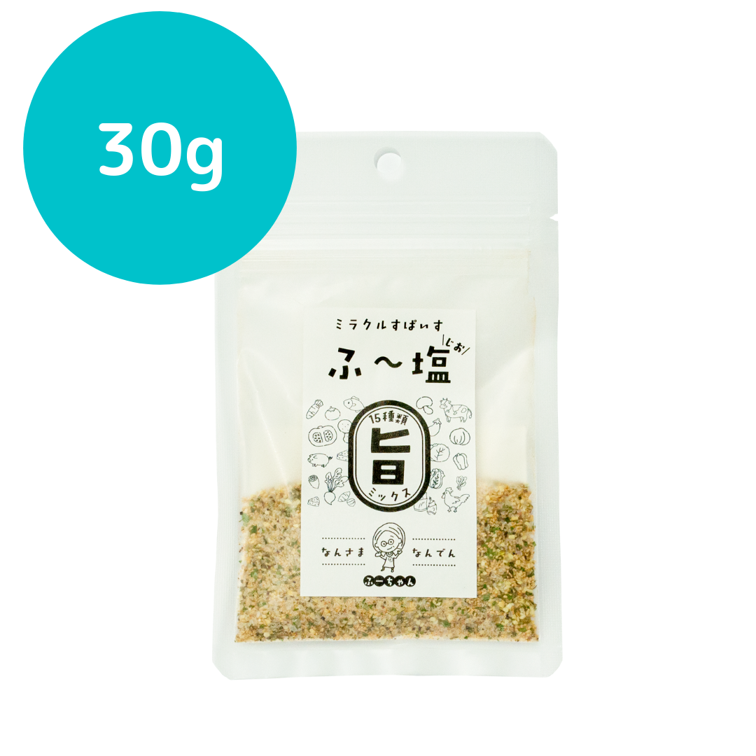 ふ 塩 旨ミックス30g ふー塩 ふーじお Kiyora Select