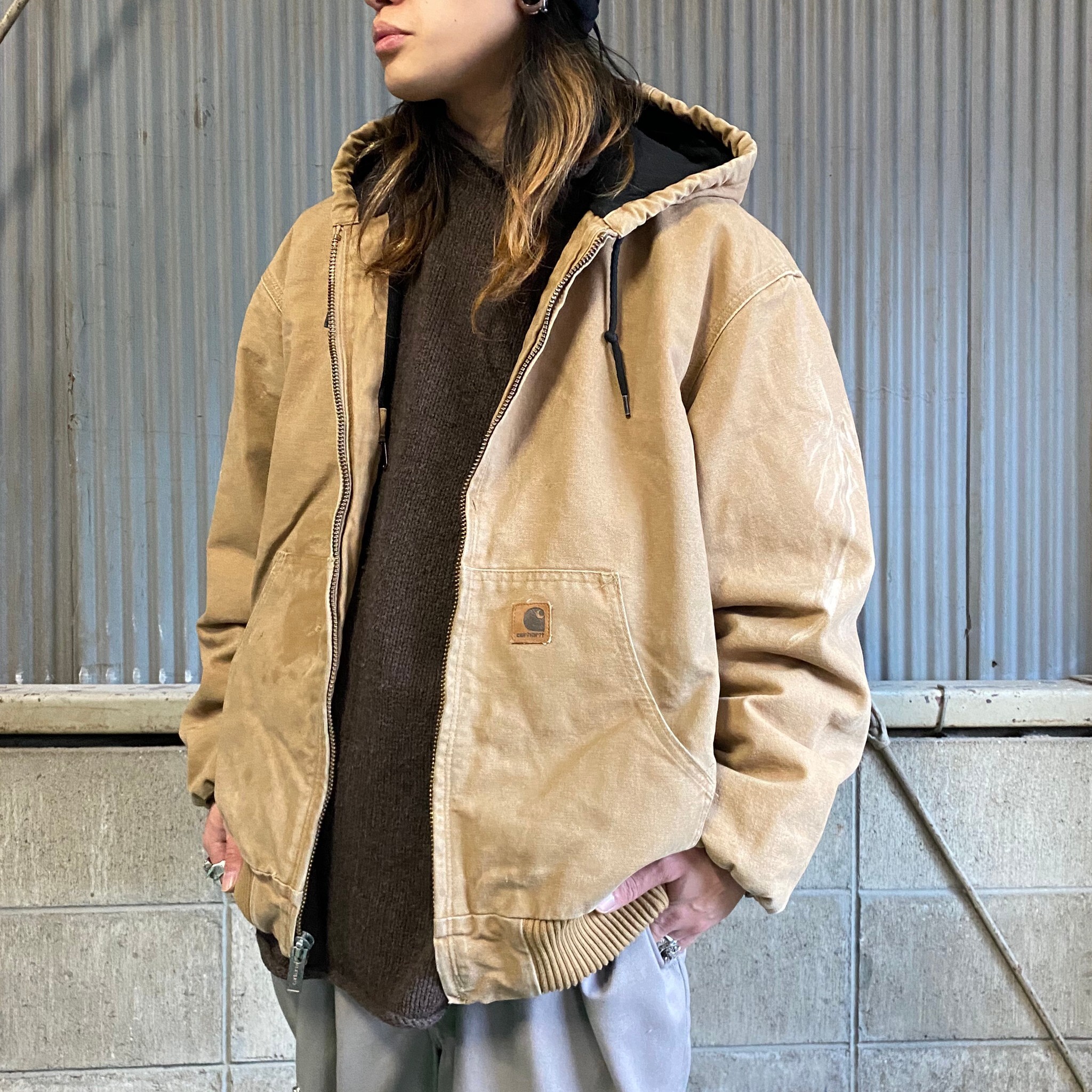 新品人気 carhartt - カーハート ダックジャケット 中綿 キルティング