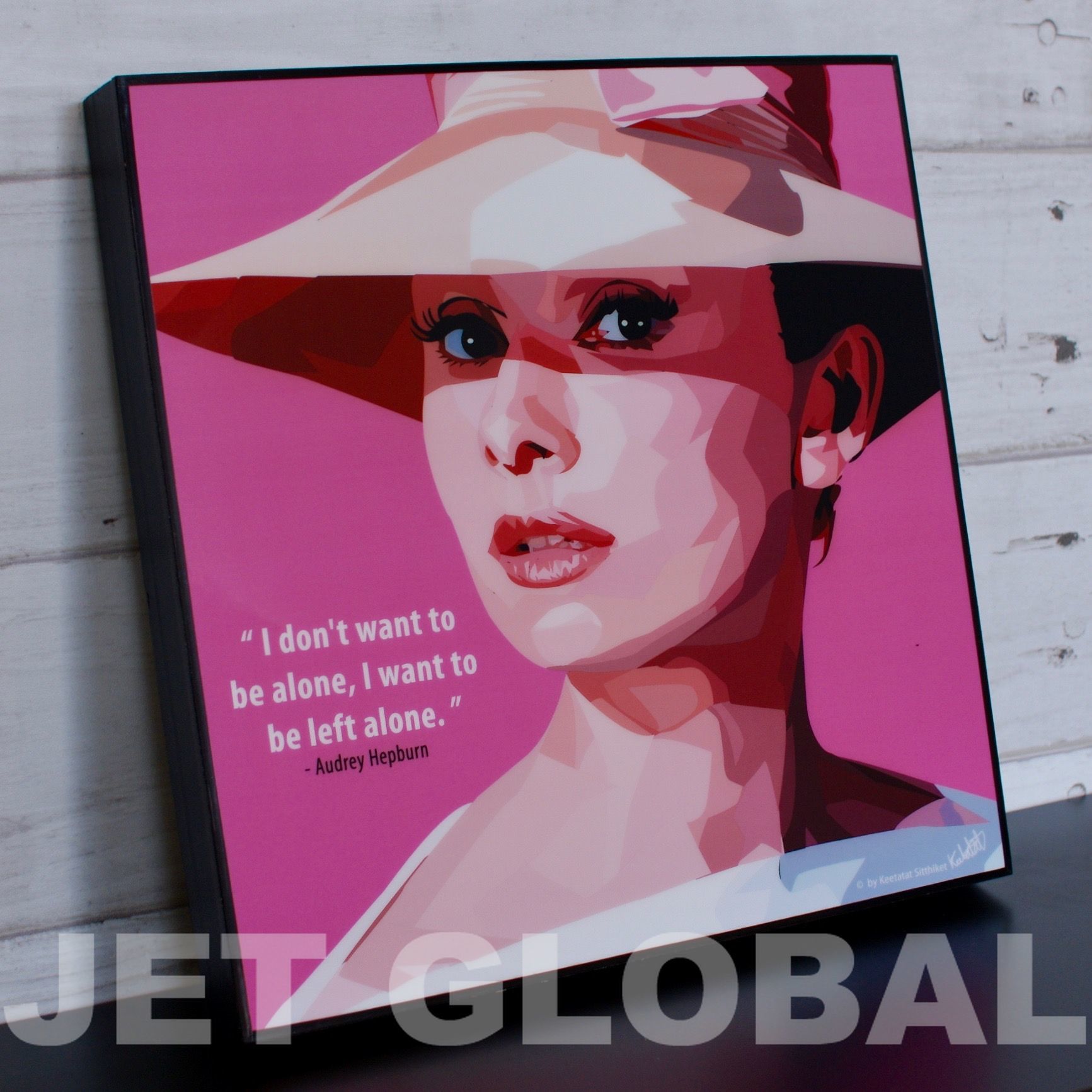 オードリー ヘップバーン Audrey Hepburn Ver 1 Lサイズ 52cm Papl 0005 ポップアートパネル フレーム公式通販サイト 商品数1000点超え