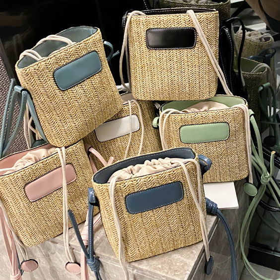 小さめでかわいいかごバッグ 小さめ かごバッグ ショルダー レディース 可愛い おしゃれ ナチュラル 旅行 浴衣にも 夏 Liruha リルハ Meet New Me