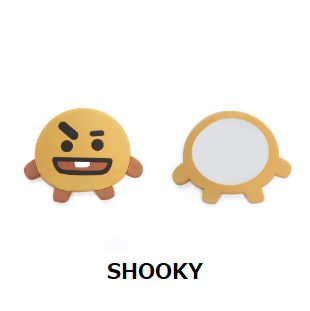 A Bt21 かわいい魔法ミラー コンパクトミラー Bts Miiediyfox K Fam51