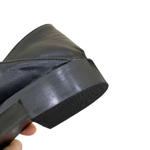 Square Low Heel Le Jardin Blanc