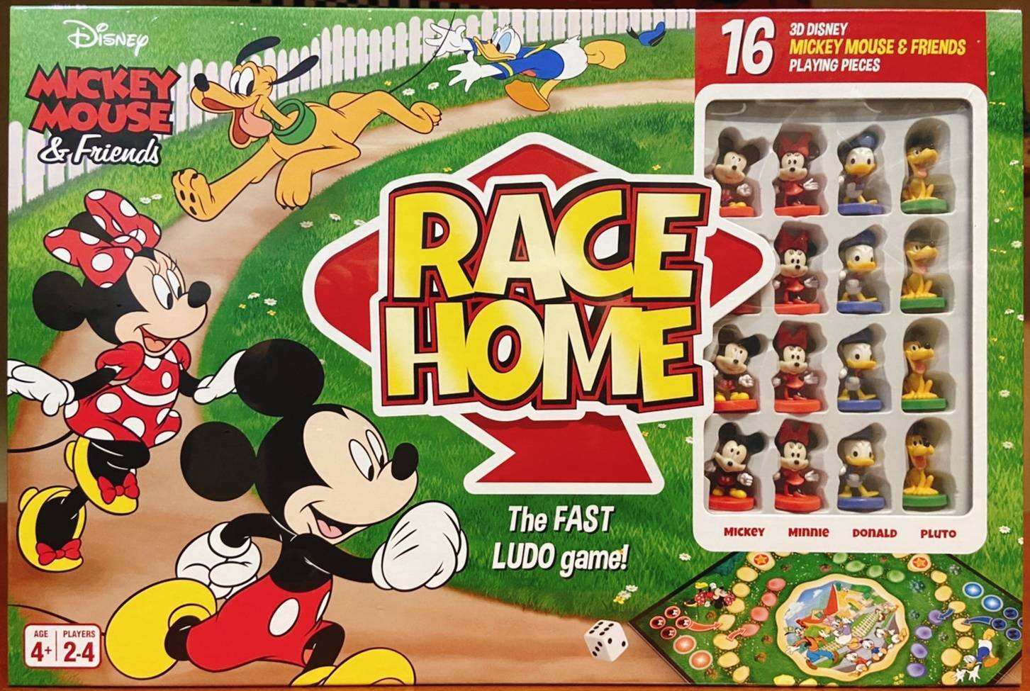 ディズニー ミッキーマウス フレンズ レースホーム ボードゲーム Disney Mickeymouse Friends Racehome Boardgame 海外アニメと映画のボードゲームショップ カクテルトイズ Cocktail Toys