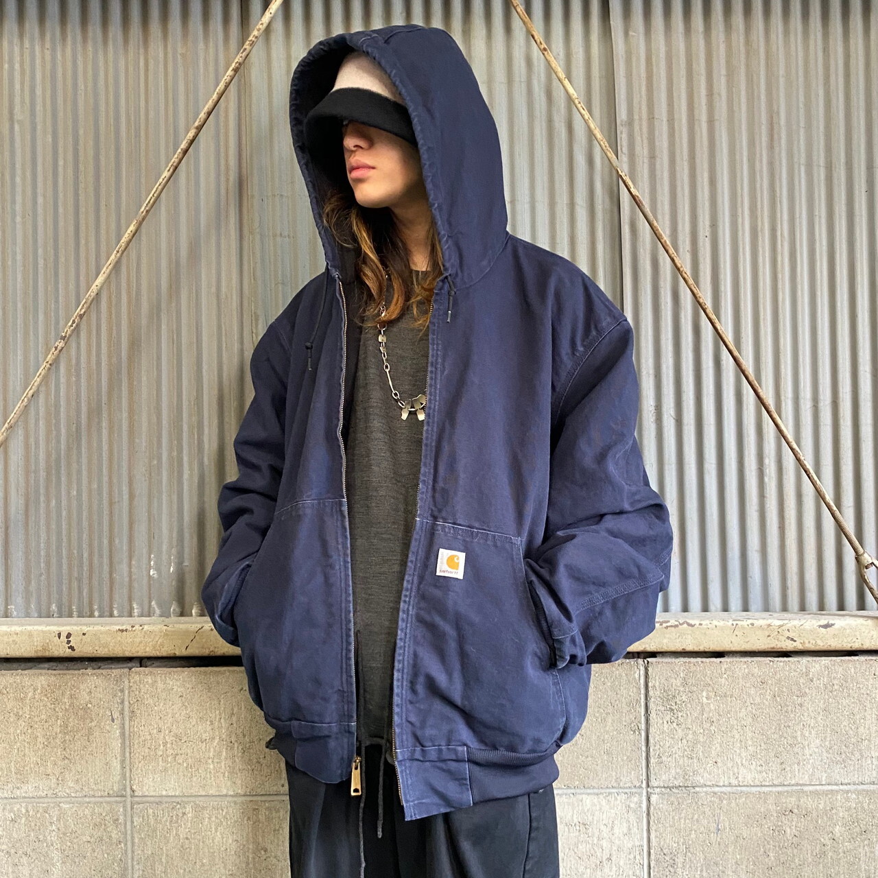 Carhartt カーハート アクティブジャケット パーカー USA製 XL tic