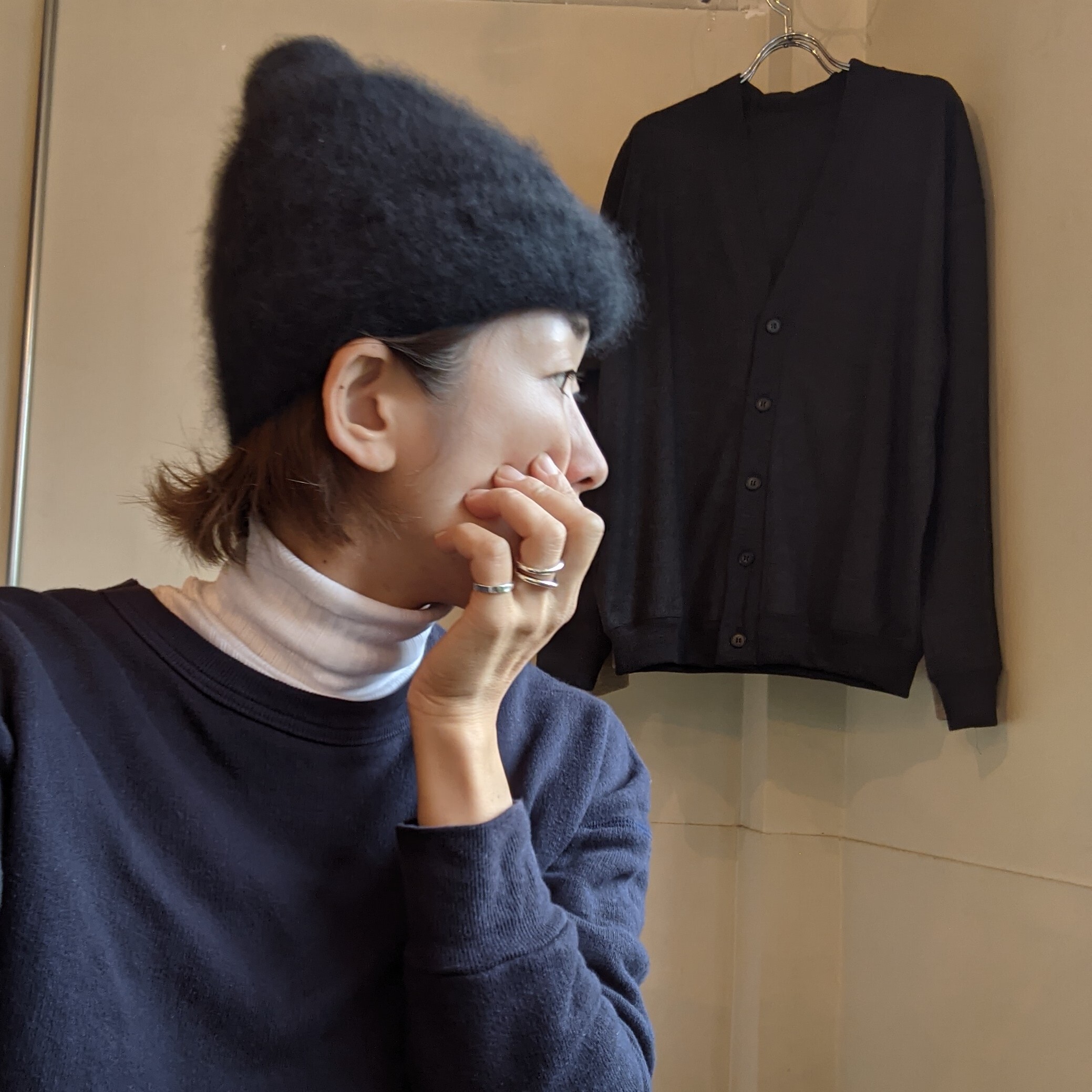 C T Plage シーティープラージュ Roccoon Wool Knit Hat ニット帽 ラクーンウール 服と雑貨ume 大阪市北区中津 セレクトショップ