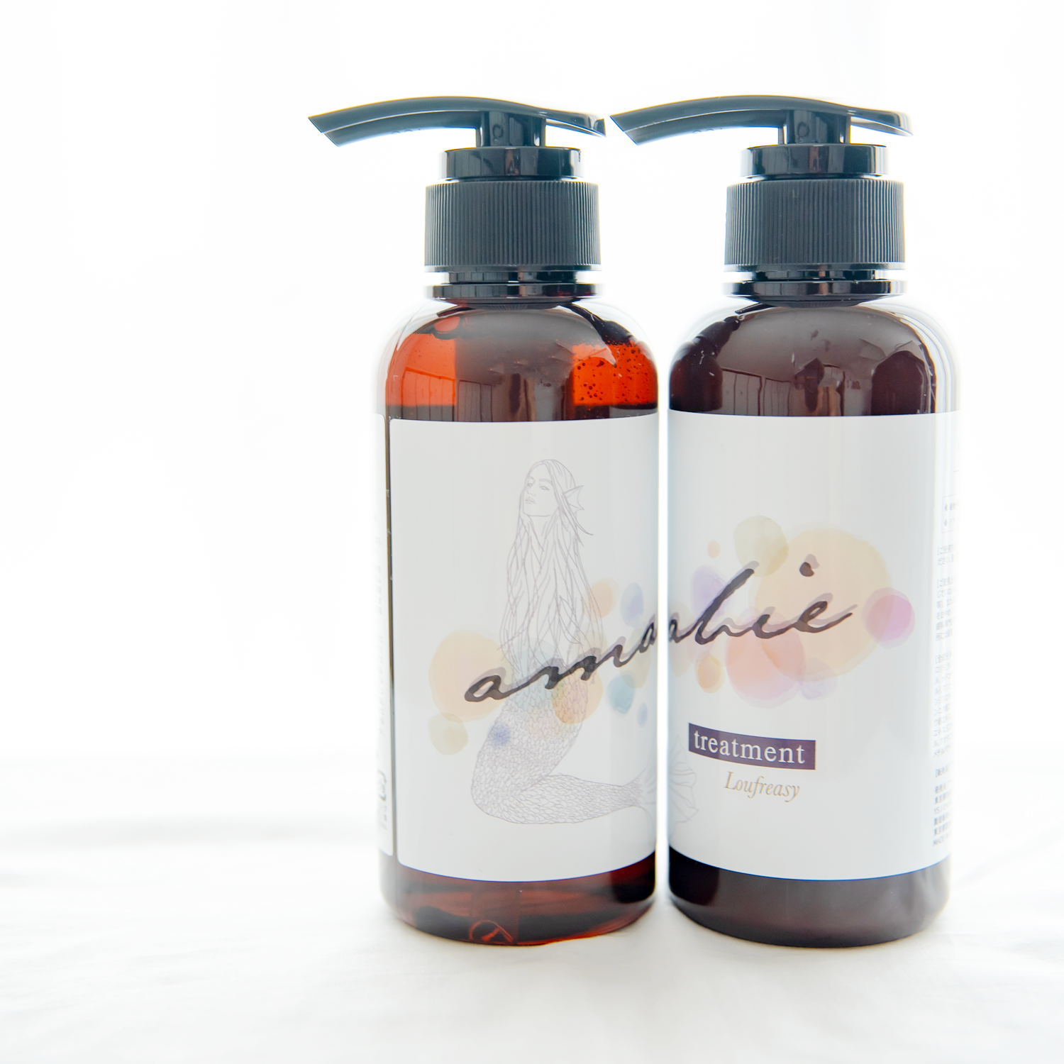 ２点セット アミノモイストシャンプー 300ml モイストリッチトリートメント 300g ベルガモットの香り あなたの キレイ が 医療従事者への支援 に Amabie Project アマビエプロジェクト By Loufreasy