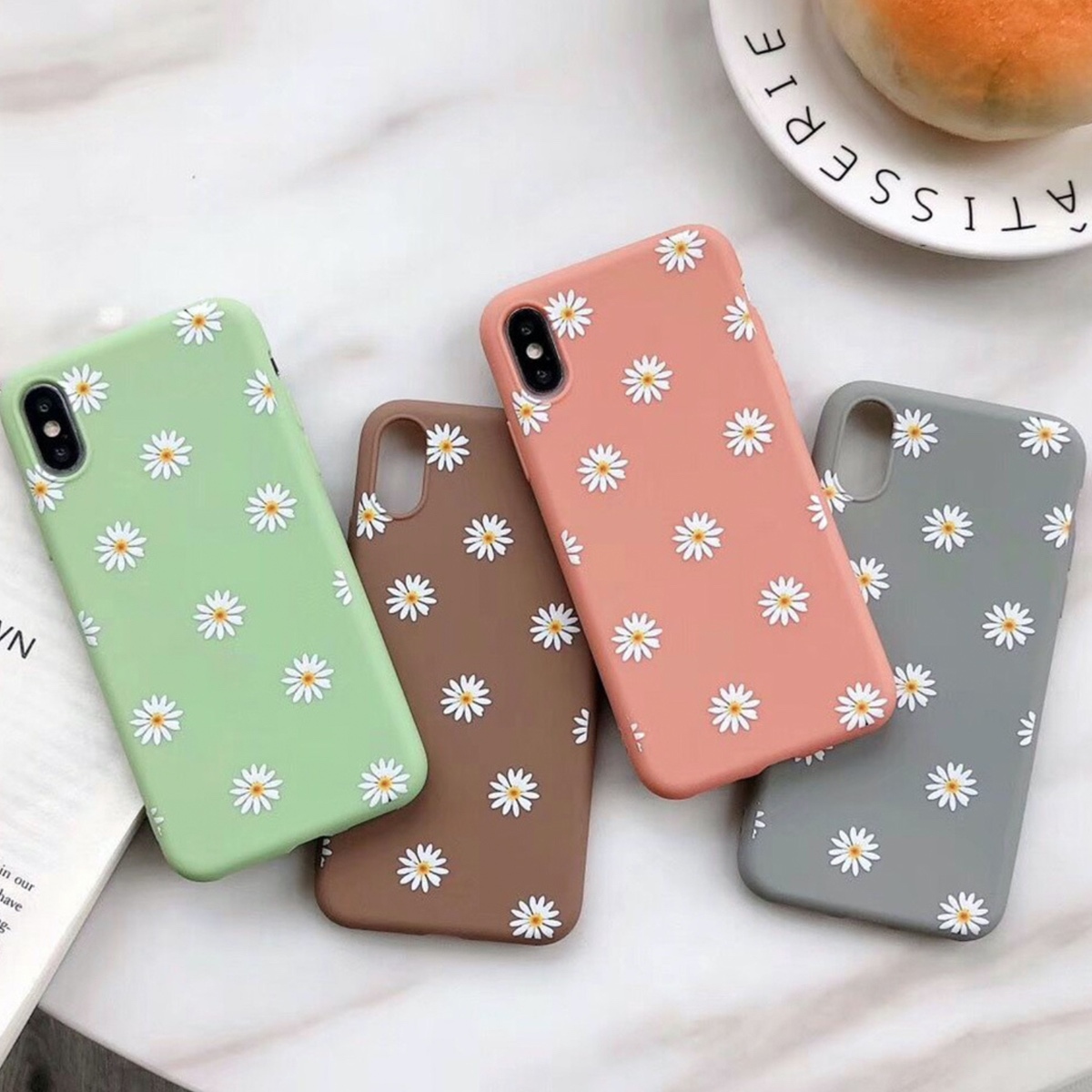 Iphone ケース 韓国 ミニデイジー柄ケース マーガレット 個性的 シンプル 大人 可愛い おしゃれ Iphone7 Iphone8 Iphonese2 Iphonex Iphonexs Iphonexr Iphone11 Iphone11pro スマホケース 携帯ケース セレクトショップオンリーユー