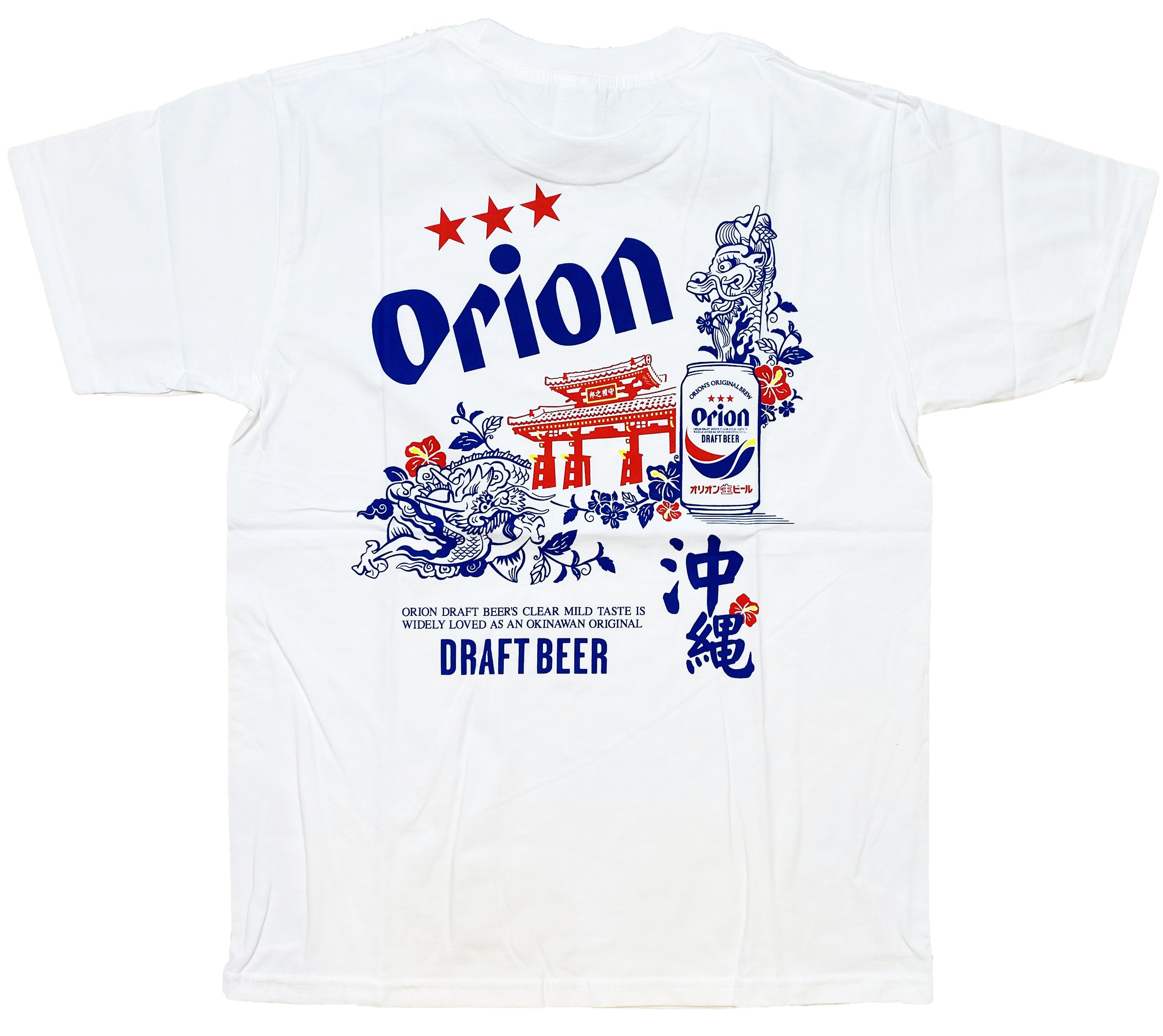 オリオンビール 首里城 Tシャツ ホワイト Chura 琉球工房ちゅら