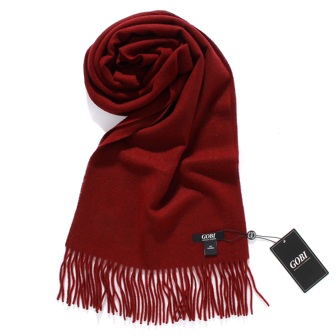 Gobi Cashmere 3 16ch15 0 ゴビカシミヤ マフラー ワインレッド Gobi Cashmere Japan 公式オンラインショップ