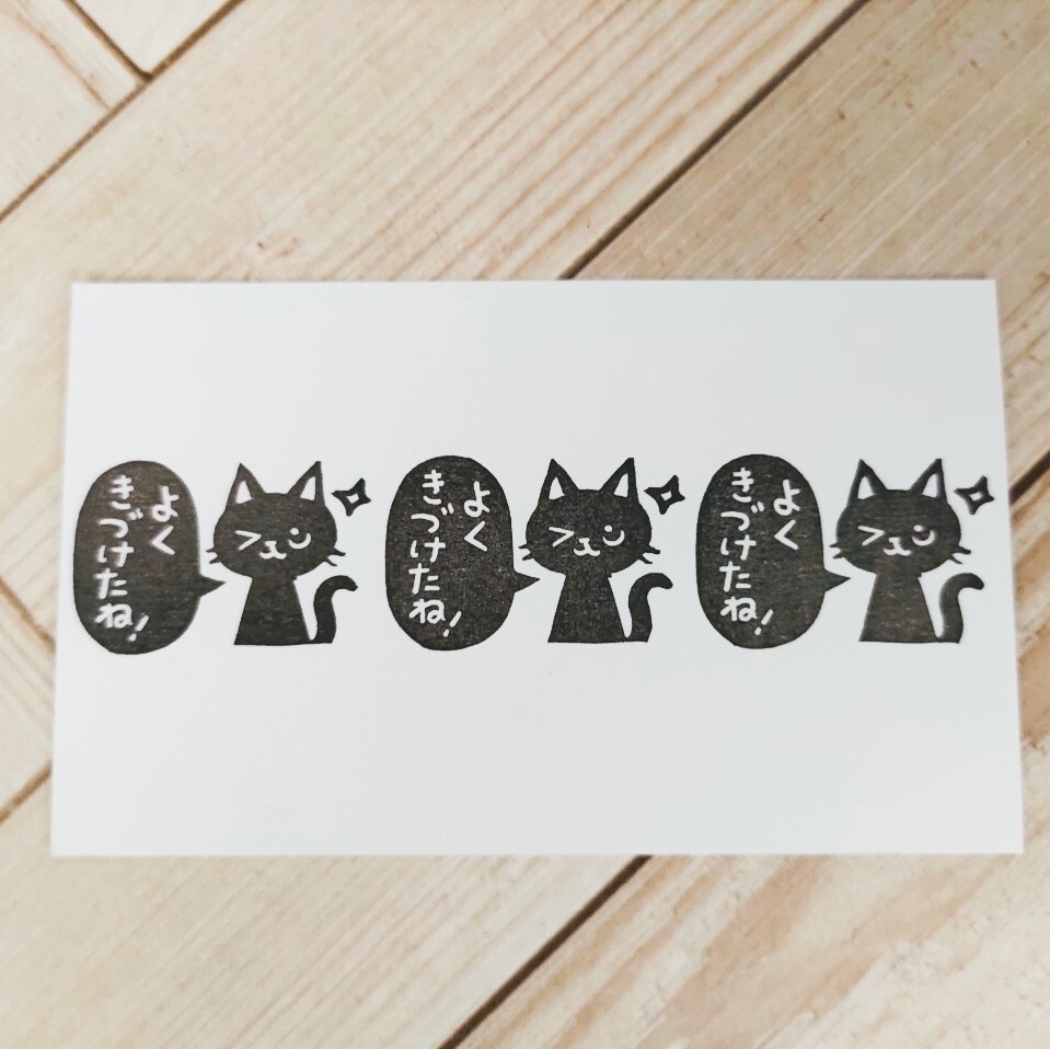 黒猫 よくきづけたね 黒猫堂