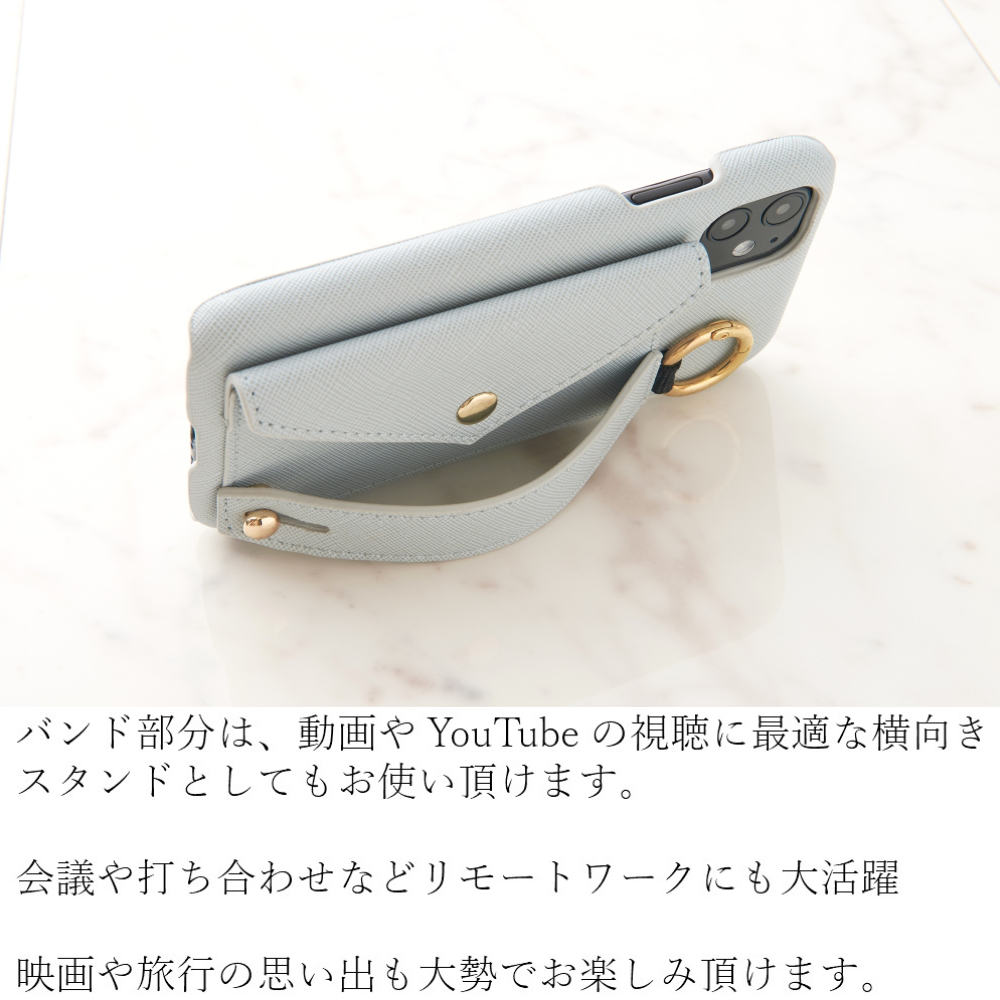 Iphone ケース かわいい バンド ホルダー Iphone Se 第二世代 Iphone11 おしゃれ Iphone7 8 Iphonexr Xs Max 大人 可愛い スマホケース レディース くすみブルー スマホケース専門店 Fios