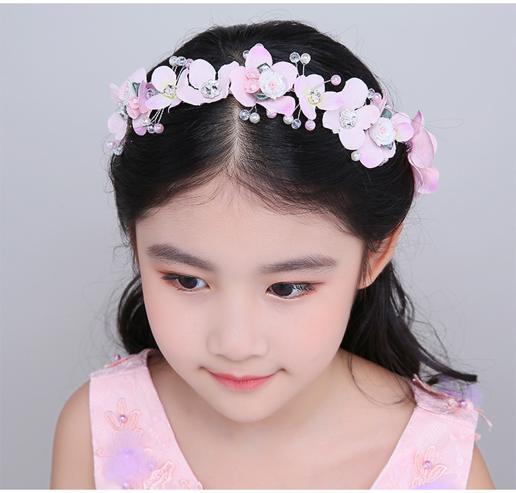 子どもカチューシャ フラワーティアラ 子供用 フォーマル 髪飾り ヘアアクセサリー キッズ 結婚式 ウェディング 発表会 入園式 卒園式 Elegant 子どもカチューシャ フラワーティアラ 子供用 フォーマル 髪飾り ヘアアクセサリー キッズ 結婚式 ウェディング 発表会 入園式 卒園式 Elegant