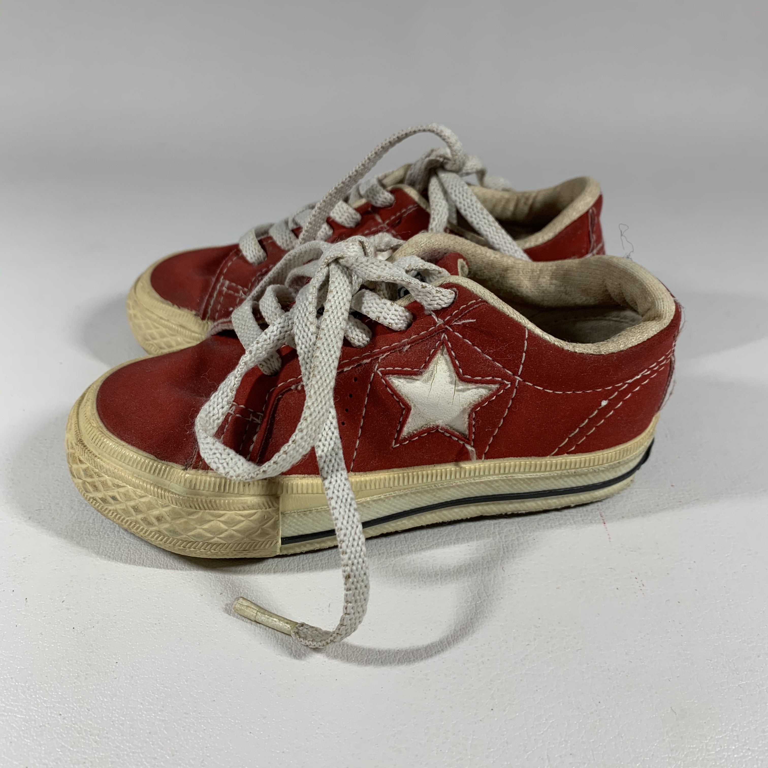 オールド 90s頃 Converse ワンスター 赤 14cm キッズ 古着屋youth Vintage