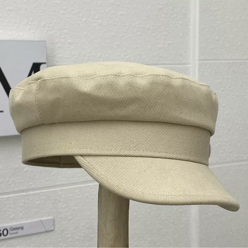 オルチャンファッション 韓国レディースファッション Ah1433 シンプル ワンポイント デザイン ベレー帽 キャスケット 人気プチプラレディース韓国ファッション新作通販 Aliceholly アリスホーリー