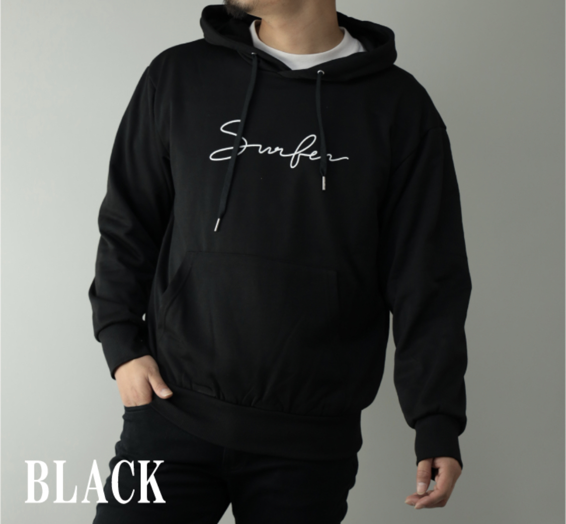 プルパーカー メンズ ロゴプリント サーフプリント プルオーバー スウェット スエット Nalulea