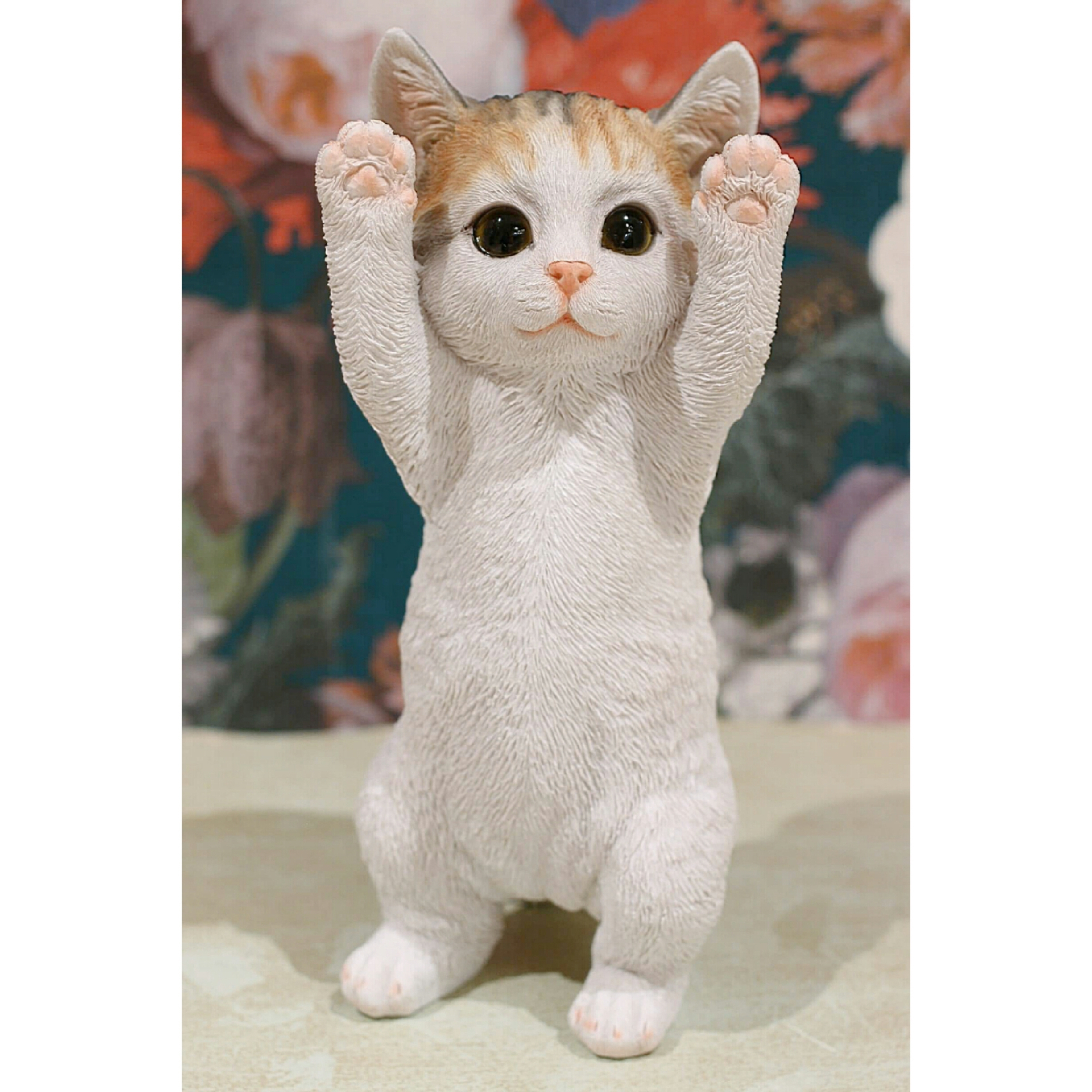 三毛猫 お手上げネコオブジェ猫 置物 ネコ雑貨 浜松雑貨屋c0pernicus C0pernicus コペルニクス 浜松雑貨屋