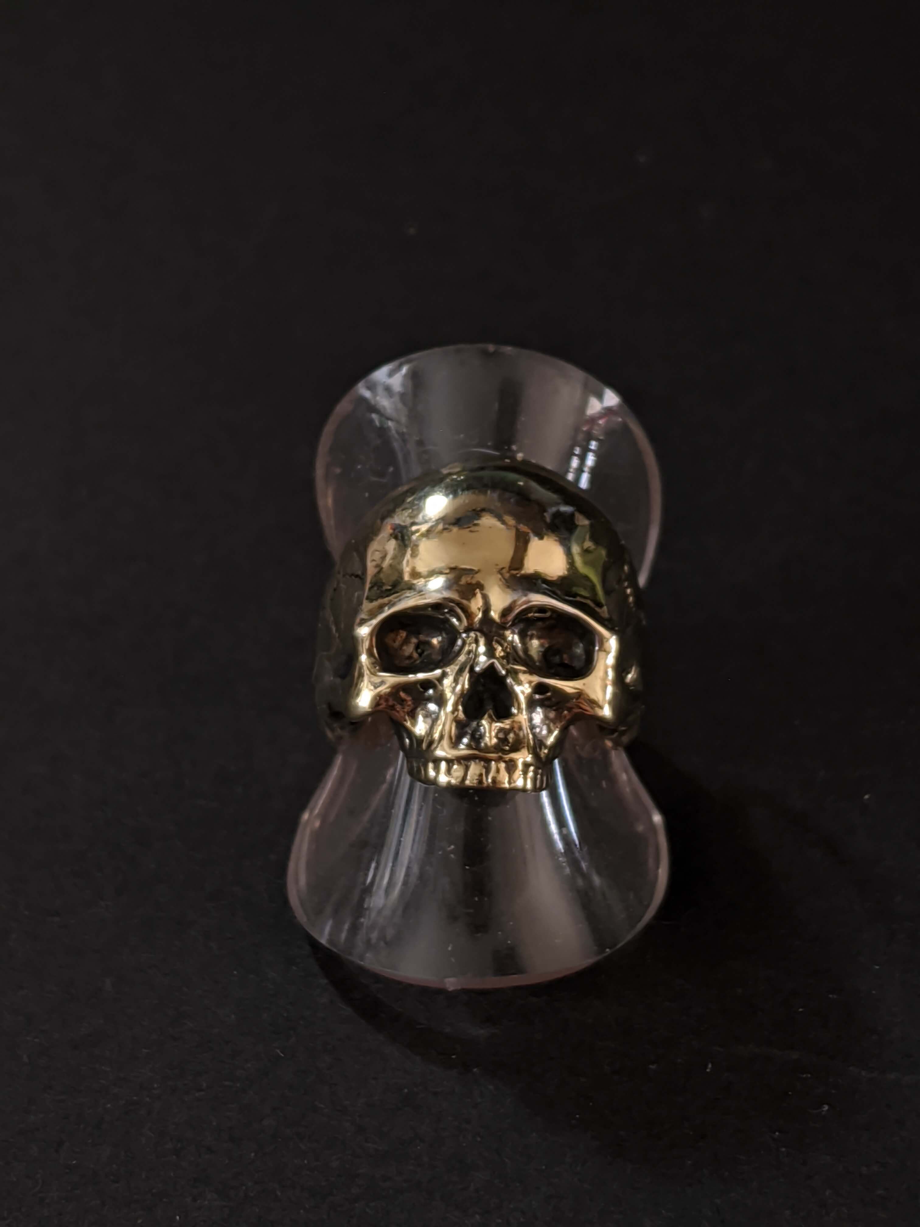 四六三 デスカルト工房 四六三 10 Small Skull Ring Brass Model 大怪店webギャラリー