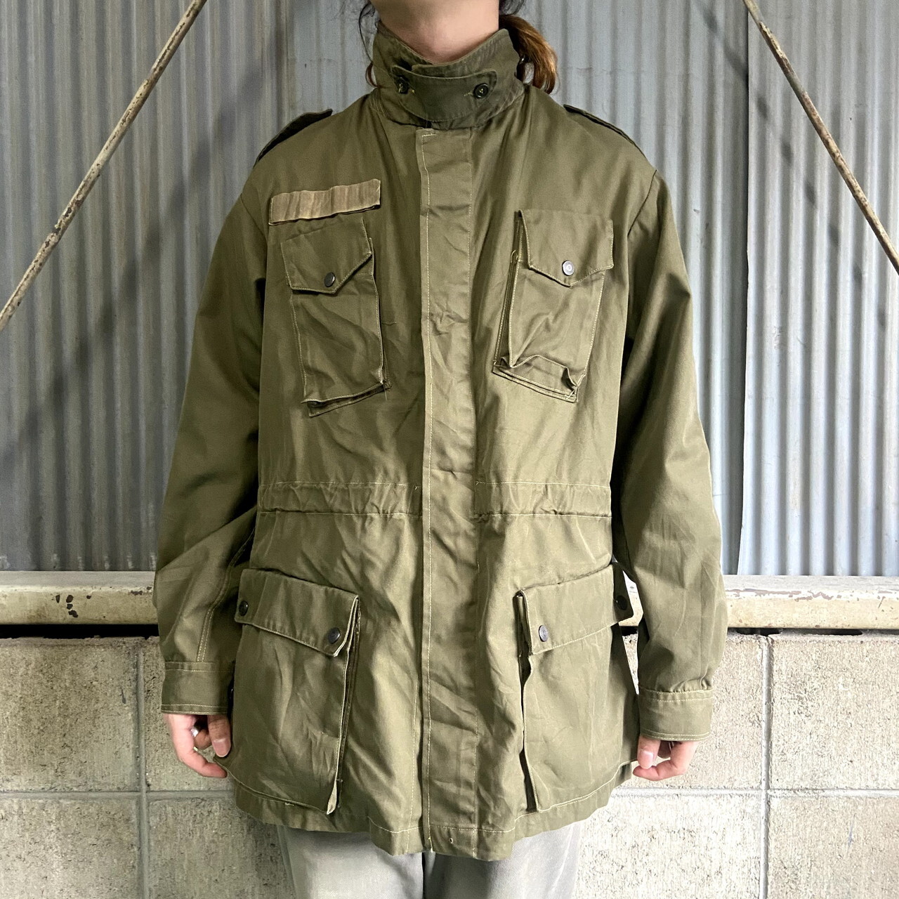 ブランド直営 激レア US ARMY 80s ミリタリー コンバット ジャケット ...