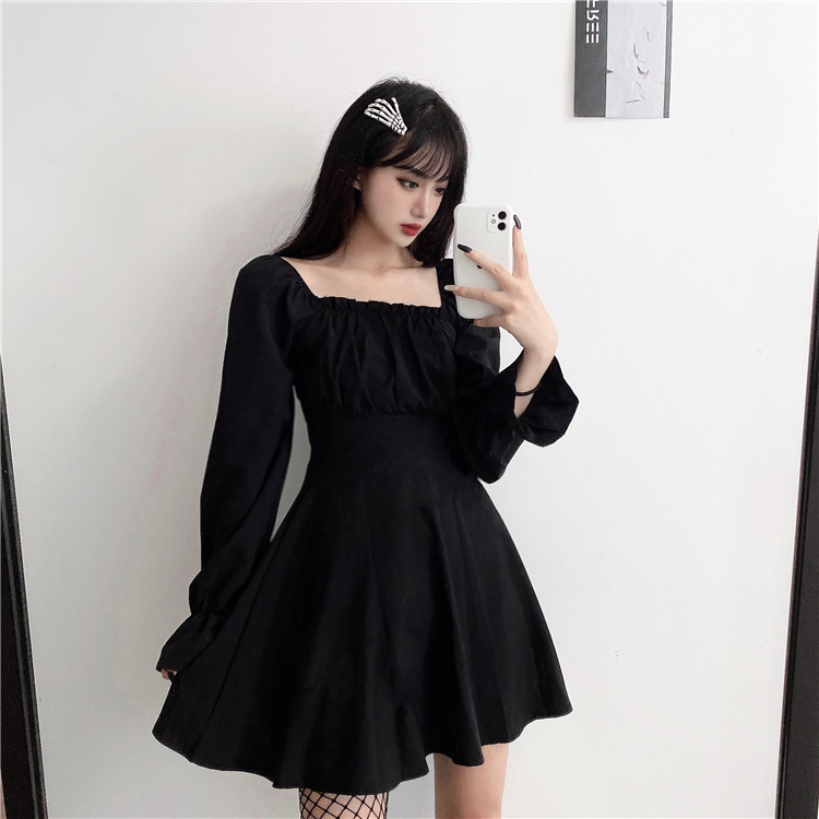 バックシャン 編み込みワンピース デザインワンピース ロック ライブ コンサート デート セクシーワンピース N003 Rumina Select Shop