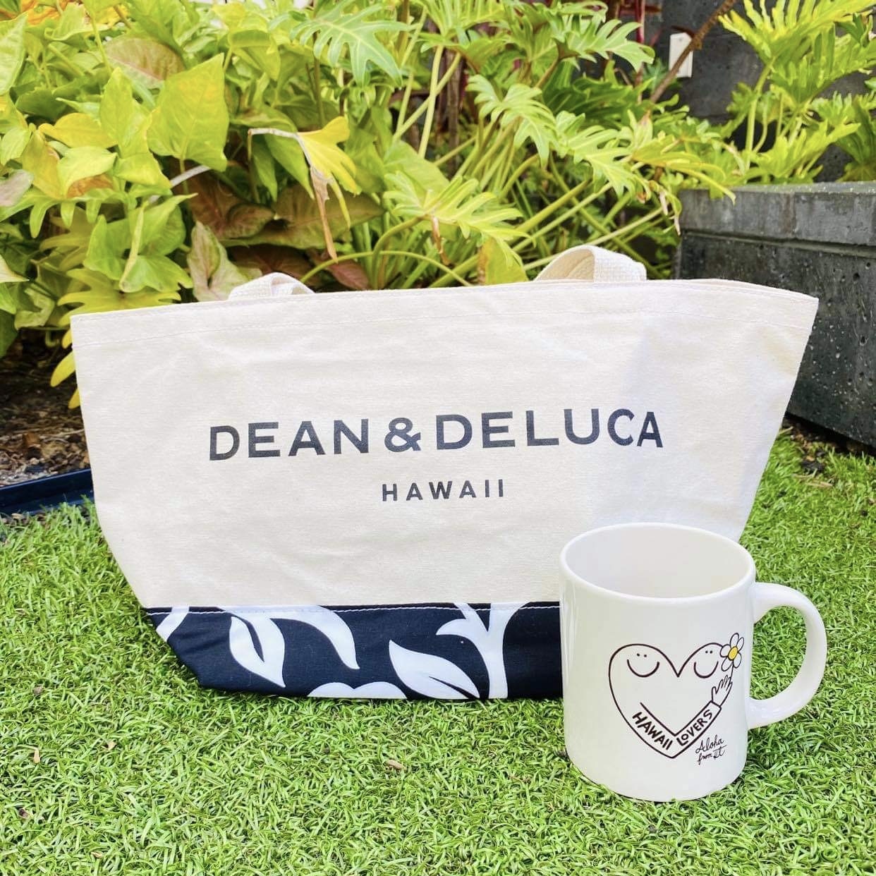 期間限定 Dean Delucaハワイ限定トートバッグ ハワイラバーズオリジナルマグカップセット Hawaii Lovers ショッピング