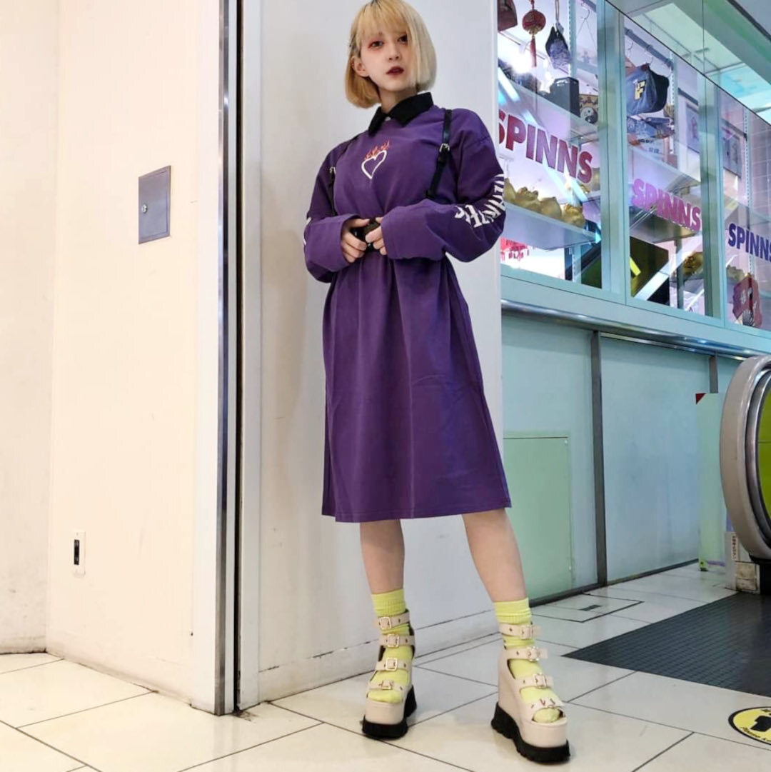 8 完売black再入荷 Hert Brow ロンtワンピ Volcan Aphrodite