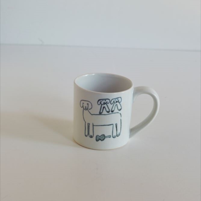 トラネコボンボン 倉敷意匠 犬のマグカップ 小 Robin Aso