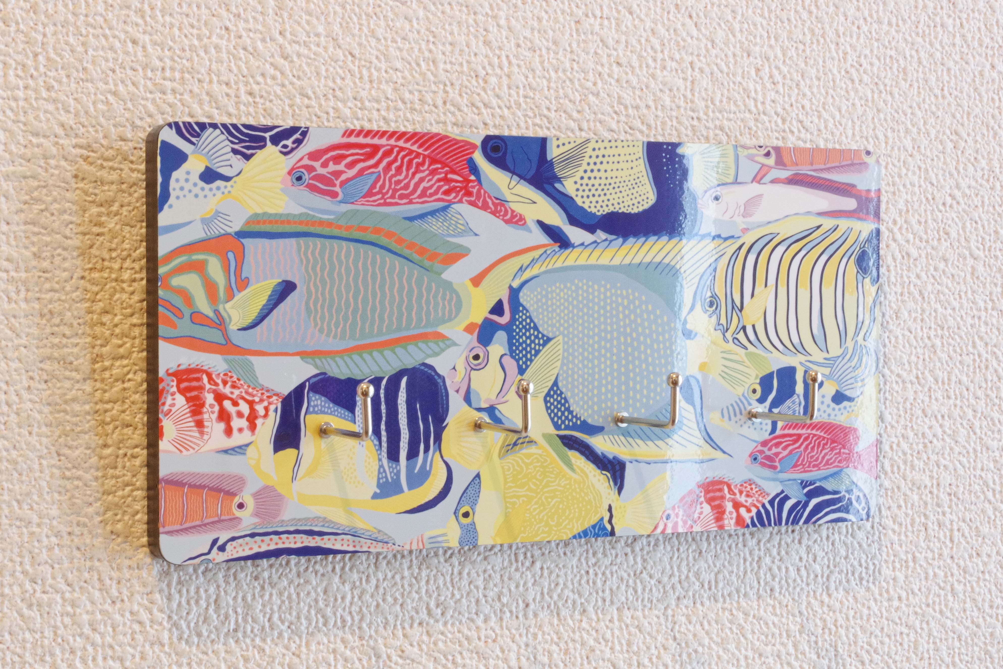 【ウォールフック】たくさん海水魚