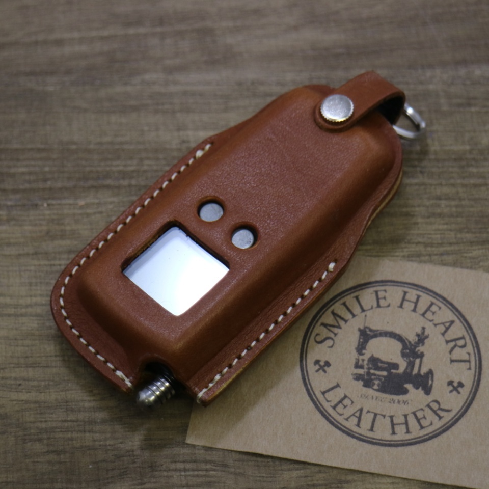 スズキ車用 エンジンスターター 本革 エンジンスターターケース レザースーツ Smile Heart Leather スマイルハートレザー ハーレーフォブカバー キーカバー 革製品のお店