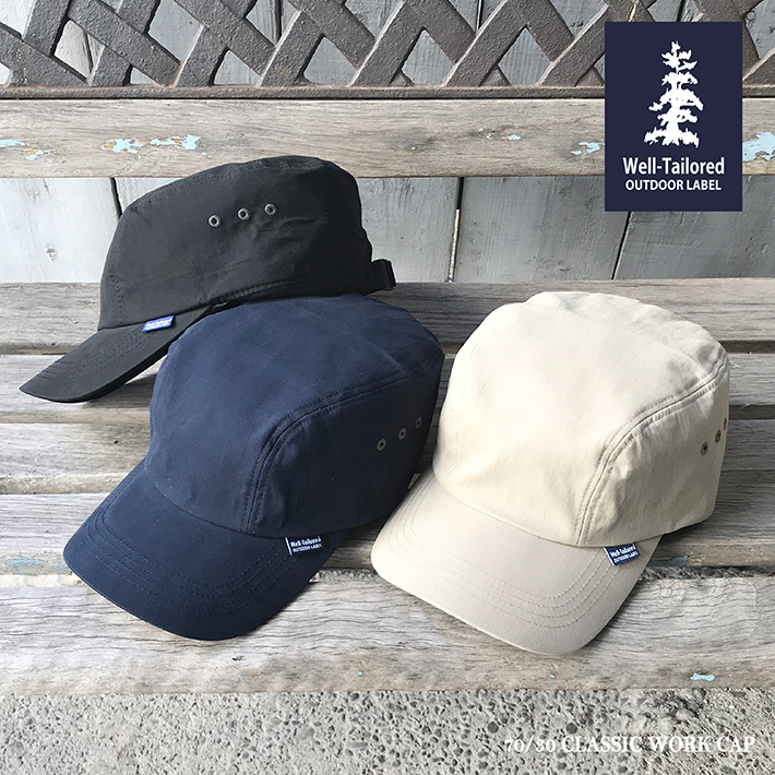 Well Tailored Outdoor Label ウェルテイラードアウトドアレーベル 70 30 Classic Work Cap Wo 2104 ワークキャップ 帽子 ハット アウトドア キャンプ レディース メンズ ブランド Have A Nice Time Store