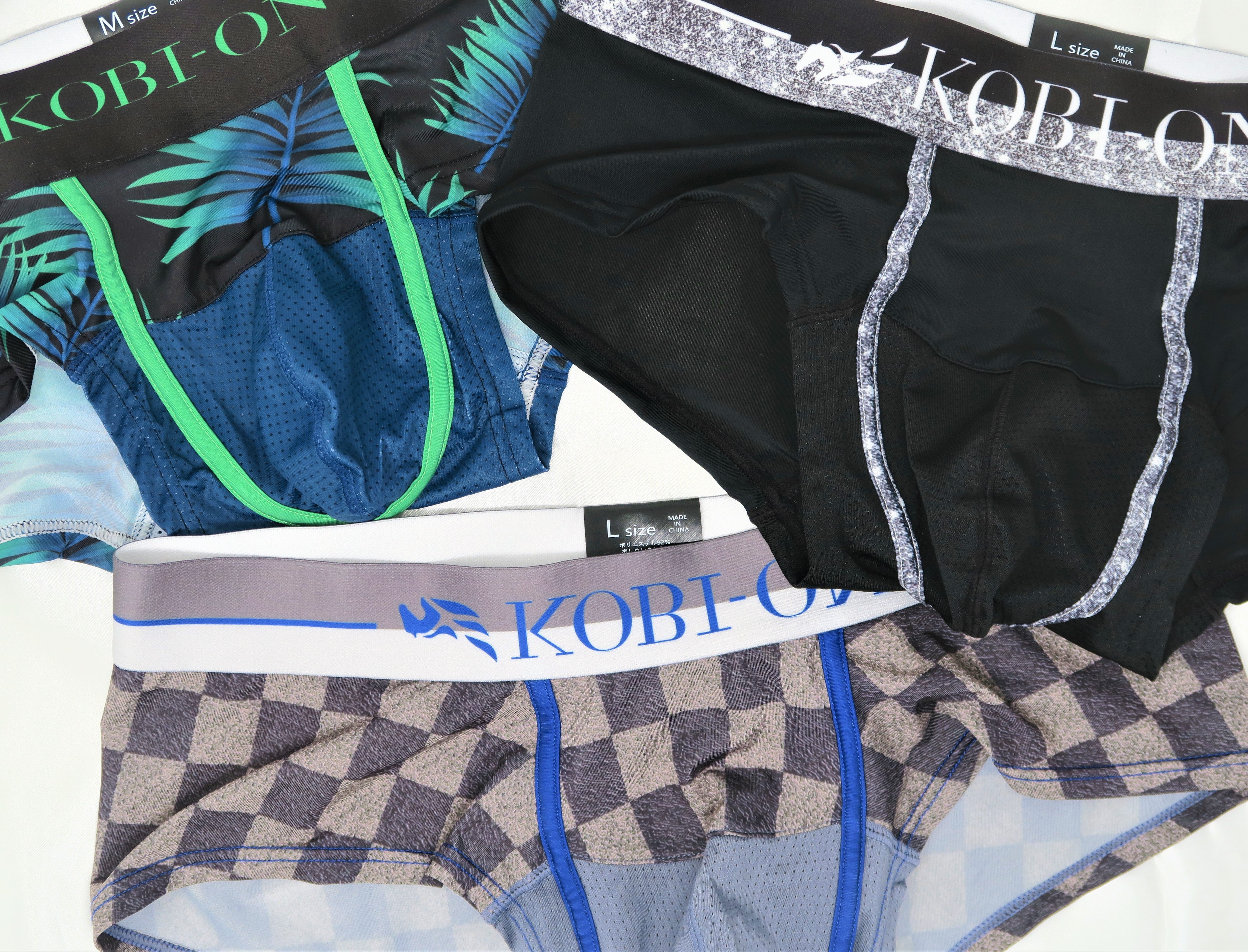 送料無料 １０ オフのお得な３点セットメンズローライズボクサーパンツ Kobi Oneコビワン メンズボクサーパンツ