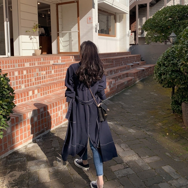 秋先取り ロングワンピース コートワンピース Rpq0093 Running Piggy