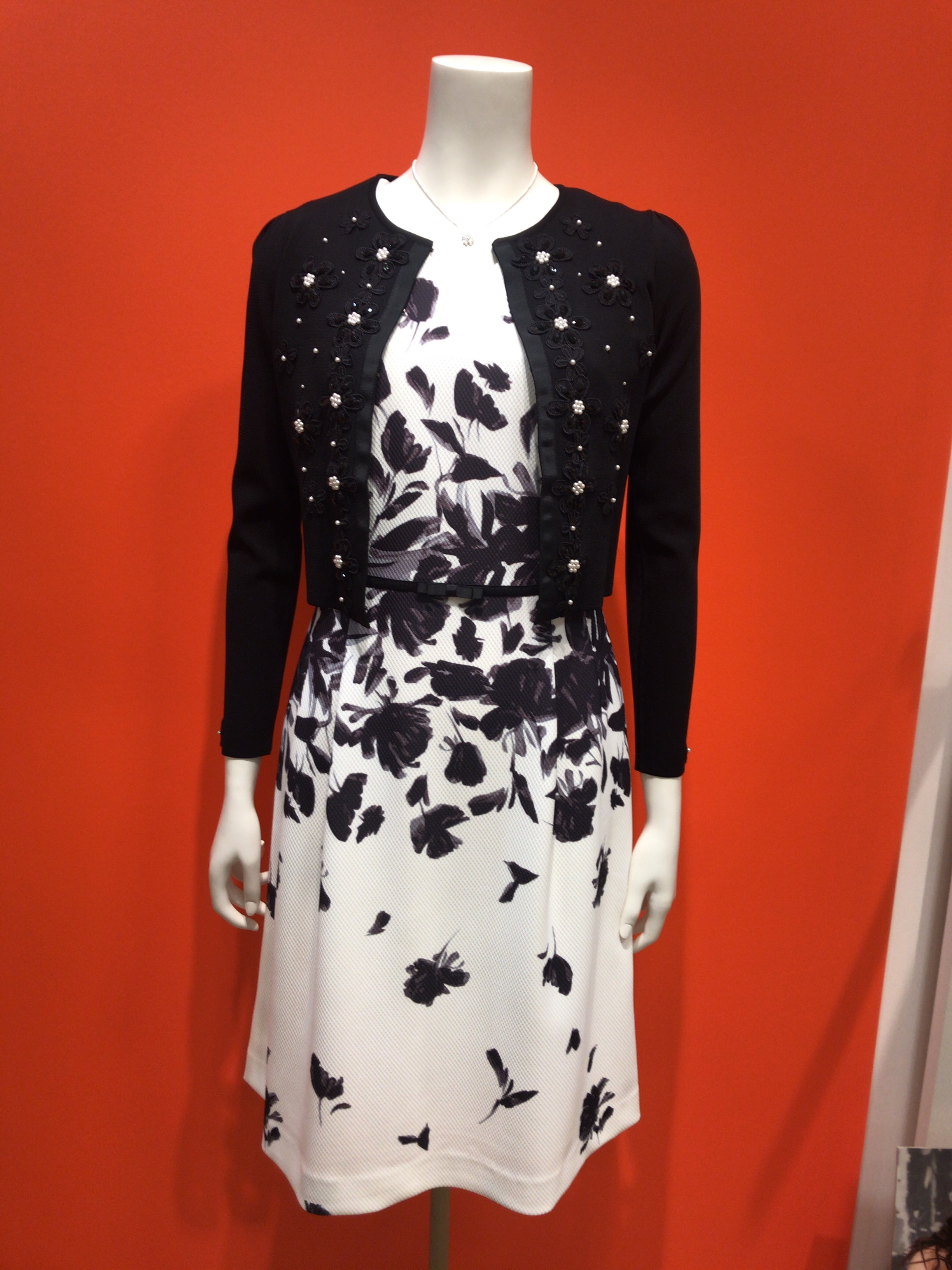 格安人気 スーパービューティーワンピース カーディガン ひざ丈ワンピース