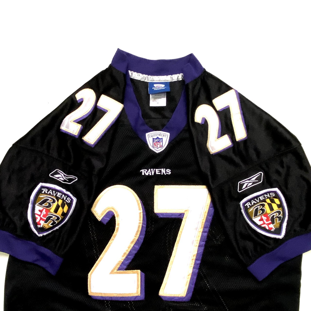 Reebok リーボック Nfl Baltimore Ravens ゲームシャツ ユニフォーム メンズxl 古着 Raymell Mourice Rice レイ ライス ブラック 黒色 メッシュ ナンバリング ゲームシャツ Sa Al2109 Cave 古着屋 公式 古着通販サイト