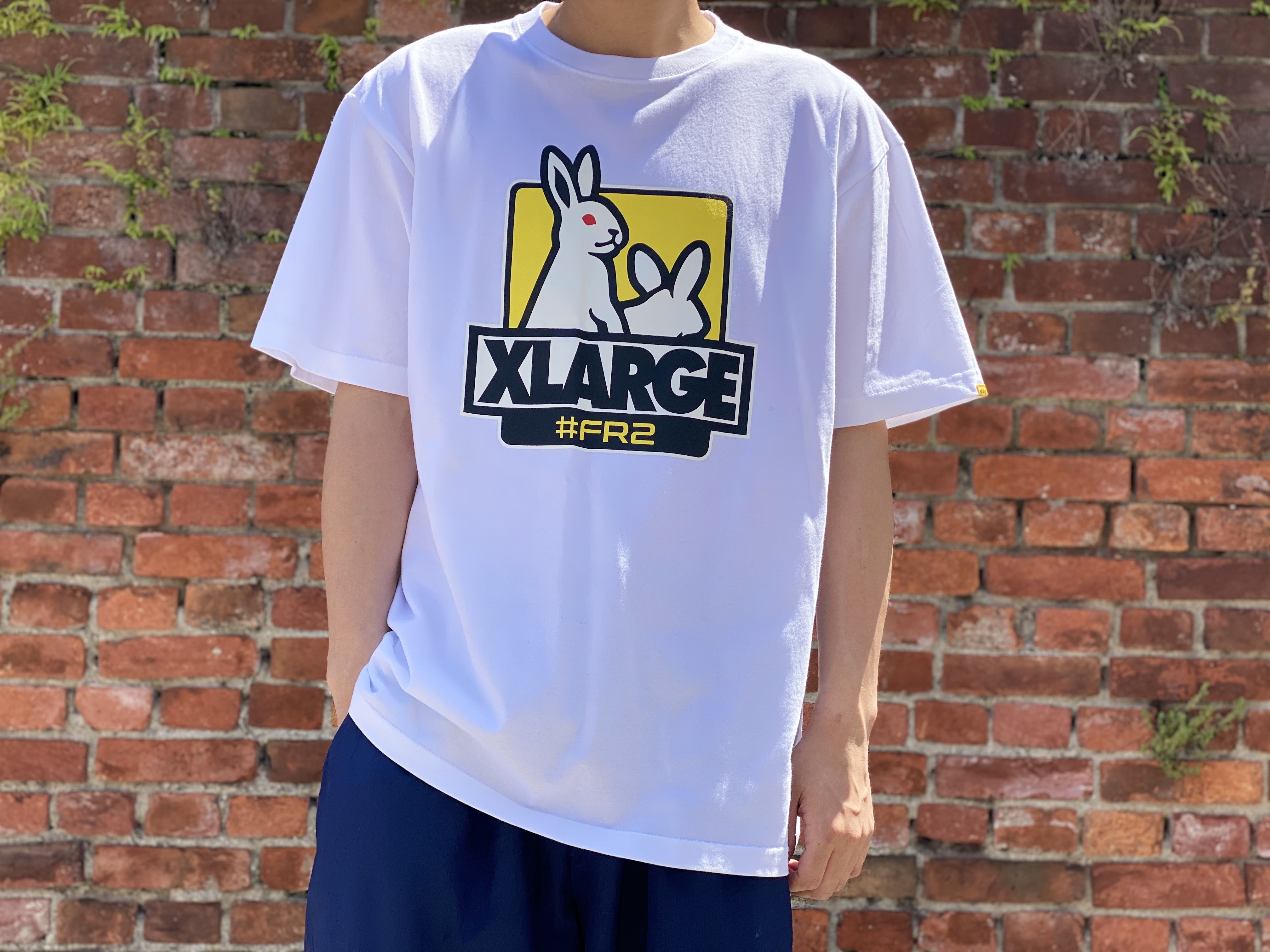 fr2×XLARGEコラボロンT - Tシャツ