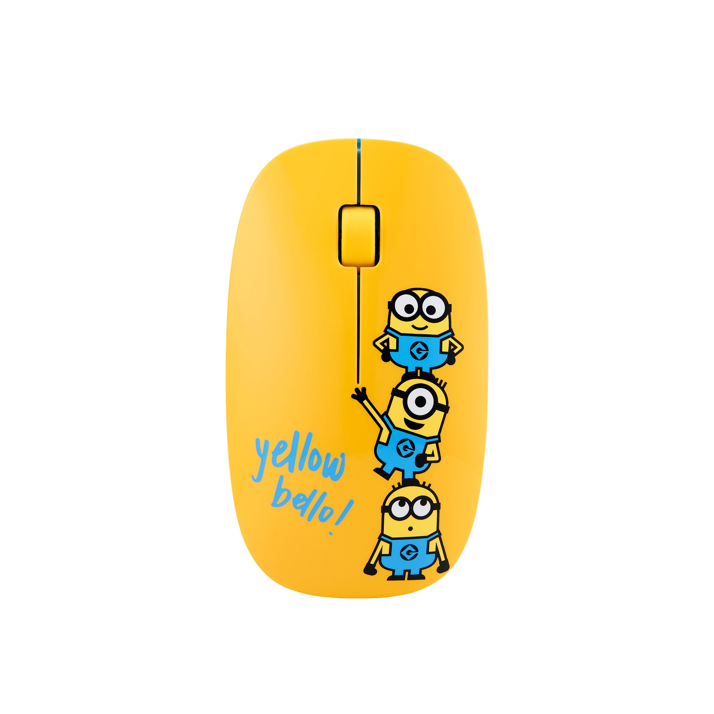 Infothink ワイヤレスマウス Wireless Mouse イルミネーションillumination ミニオンズ Minions キャラクター 光学マウス Iwm 100 Mn E Qualia イークオリア