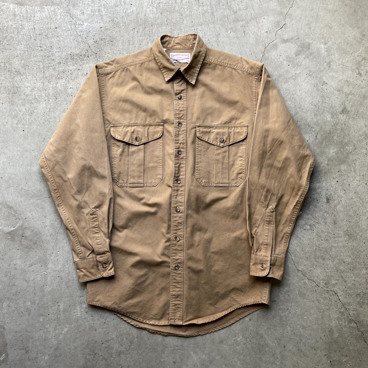 Usa製 Filson コットンキャンバス 長袖 シャツ メンズm 古着 フィルソン ビンテージ ヴィンテージ ブラウン 茶色 長袖シャツ Cave 古着屋 公式 古着通販サイト 夏物最大50 Off開催中