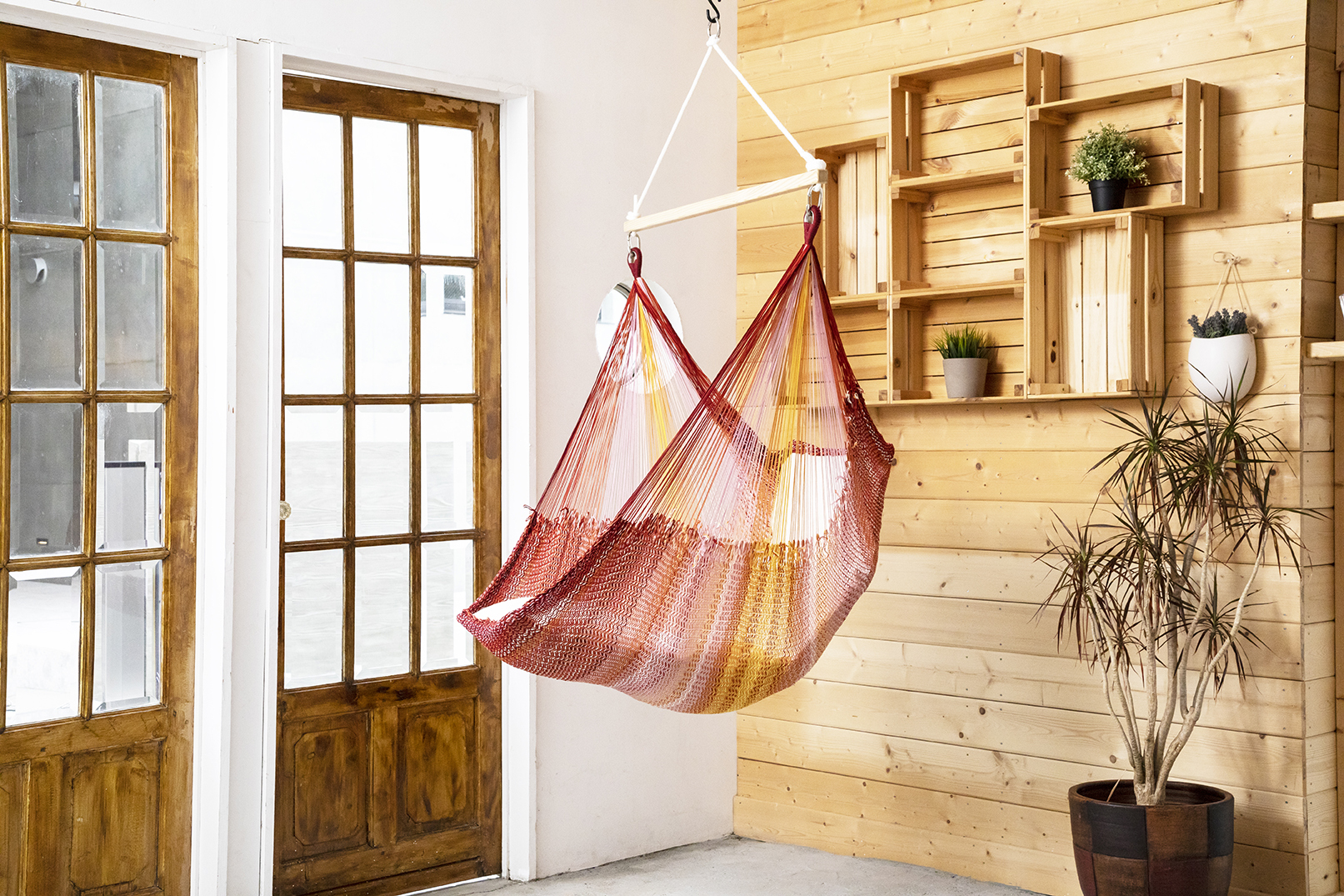 西陣つつまれチェアモック ラフレシア 手作りハンモック専門店 World Hammock ワールドハンモック株式会社