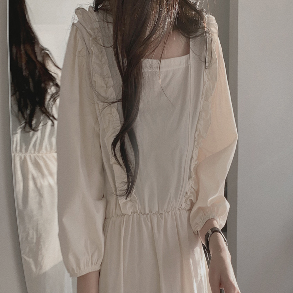 全2色フレンチガーリーワンピース Cumeist キュミスト