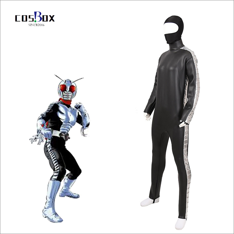 タイツ ベースマスク 仮面ライダー1号 ウェットスーツ生地 Kamen Rider 全身タイツ コスチューム コスプレ衣装 スーツ サイズオーダー可能 Cosbox