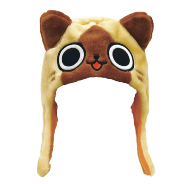 モンスターハンター アイルー 被り物 かぶりもの 被りもの キャラクター グッズ モンハン オトモ おとも 猫 ねこ ネコ なりきり メンズ  レディース 男女兼用 ヘッド 帽子 頭 コスプレ コス コスチューム ハロウィン衣装 仮装 文化祭 忘年会 イベント プレゼント s-sz-6h783   