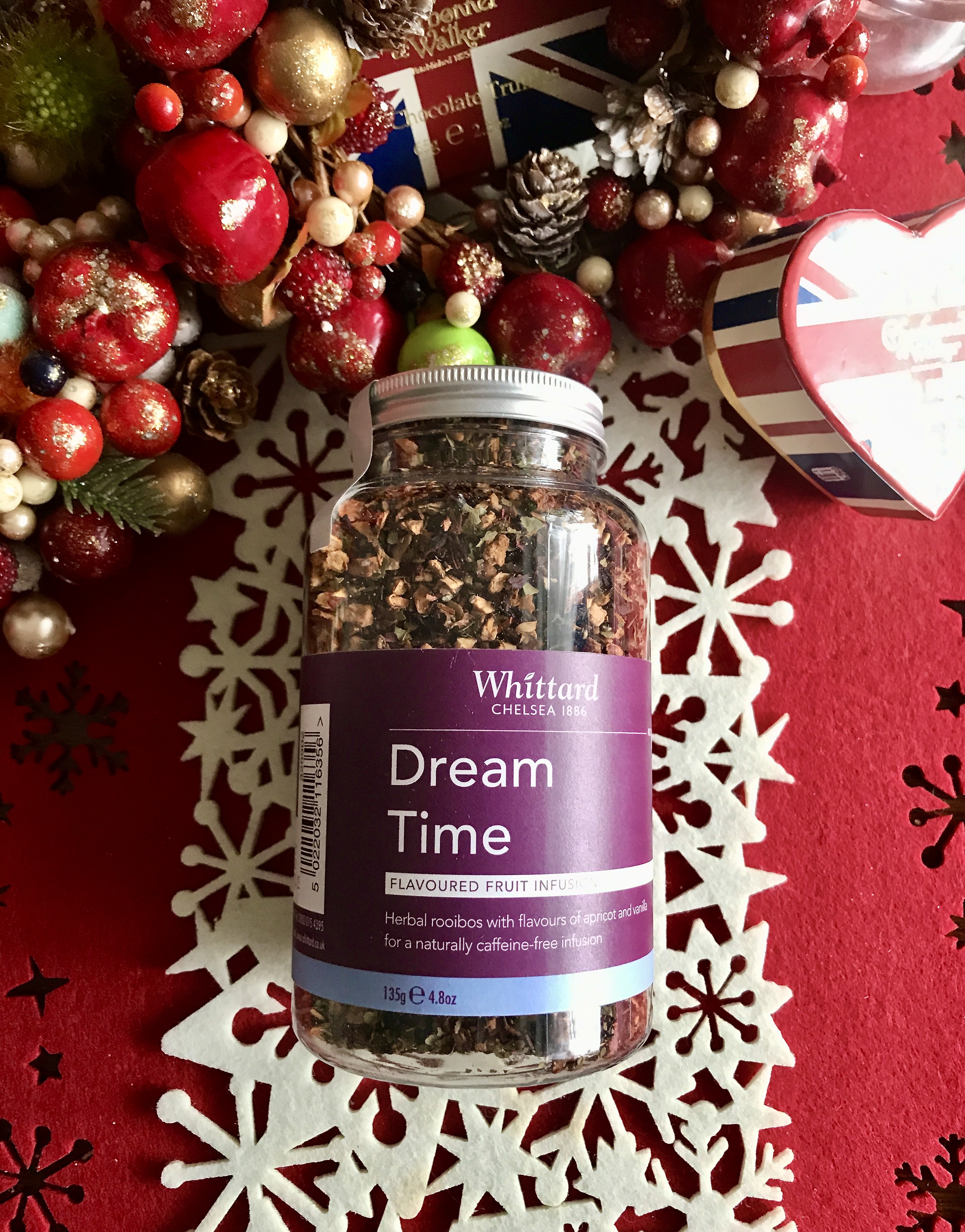 フレーバーティー Whittard ウィッタード Dream Time ドリームタイムルースティー ボトル入 イギリス Merry Unbirthday
