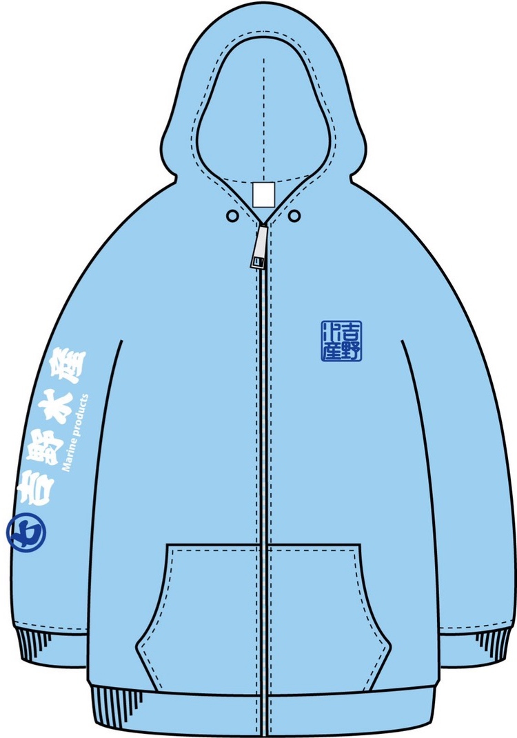 吉野水産ドライパーカー M Ove Pro