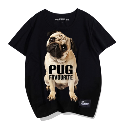 かしげパグ Tシャツ 4色 メンズ セレクトショップ Taeyangday Shop テヤンデイショップ