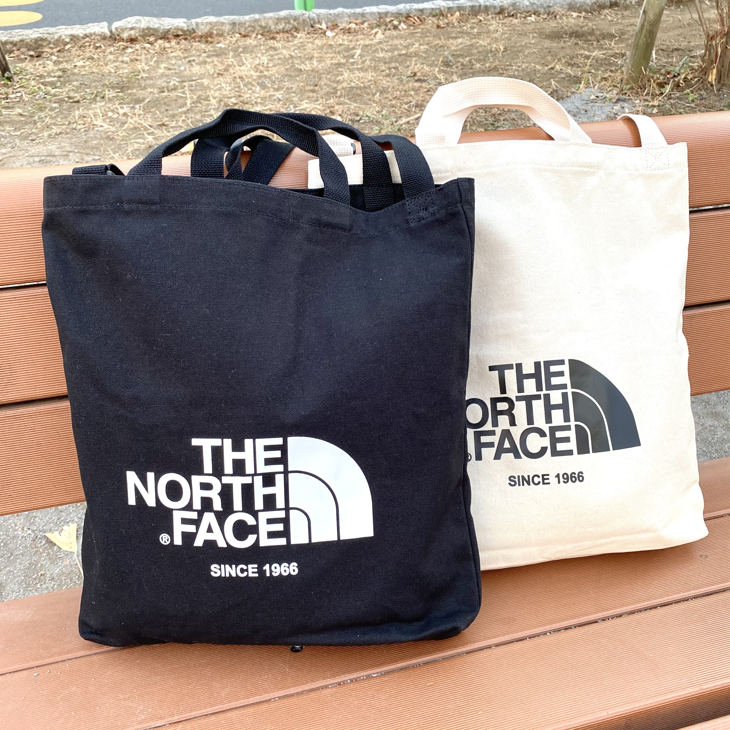 The North Face ロゴプリント2wayキャンバストートバッグ Amateras