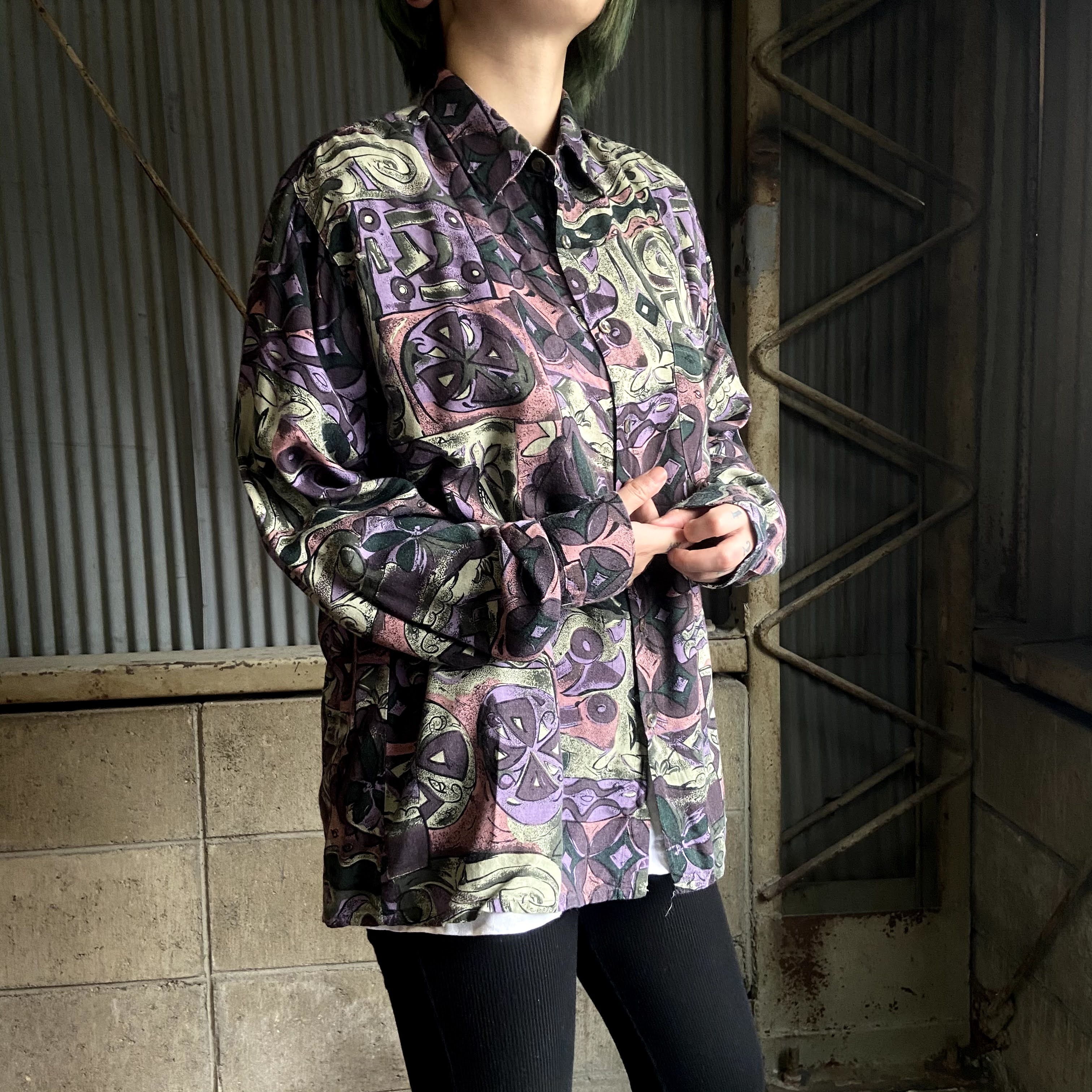 Xl Ll 世界の古着 柄シャツ マルチカラー アート柄 ポリエステル100 シャツ メンズ Xl Ll 11 170 Www Epmhv Quito Gob Ec Xl Ll 世界の古着 柄シャツ マルチカラー アート柄 ポリエステル100 シャツ メンズ Xl Ll 11 170 Www Epmhv Quito Gob Ec