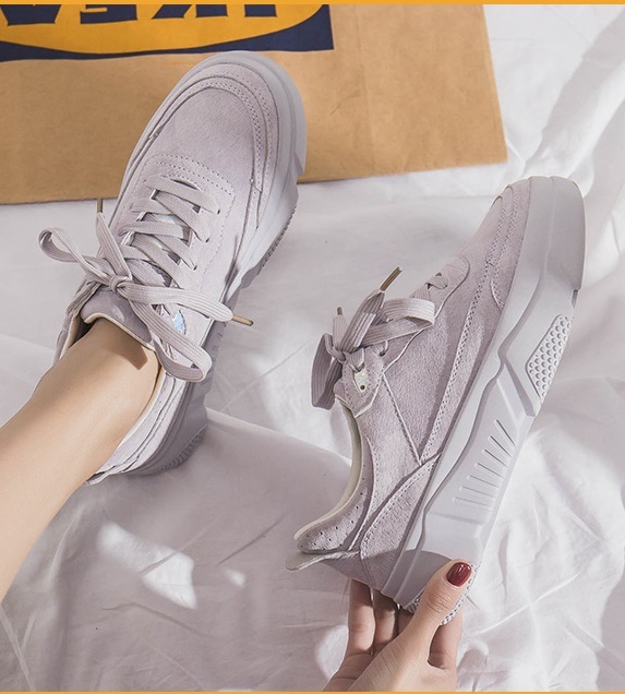 靴 スニーカー シューズ スニーカー スリッポン プレーントゥ 厚底 紫 白 無地 レザー カジュアル おしゃれ かわいい 個性的 スポーティ 普段使い オフィス 通勤 買い物 レジャー 旅行 Sea Sign Post