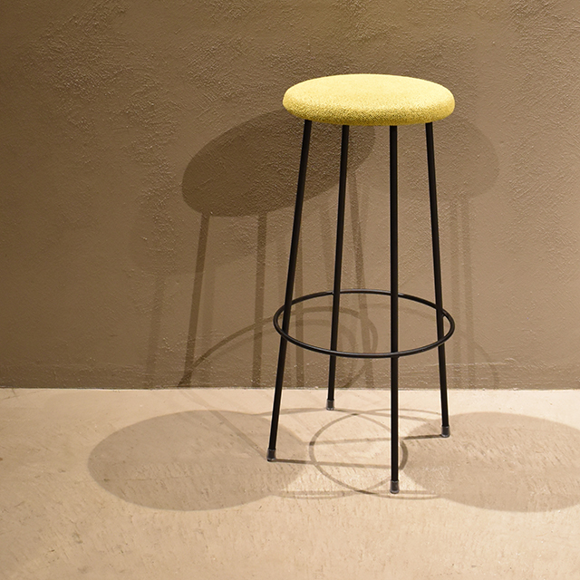 アイアンcafeハイスツール02 選べる張地 Tetsukurite テツクリテ